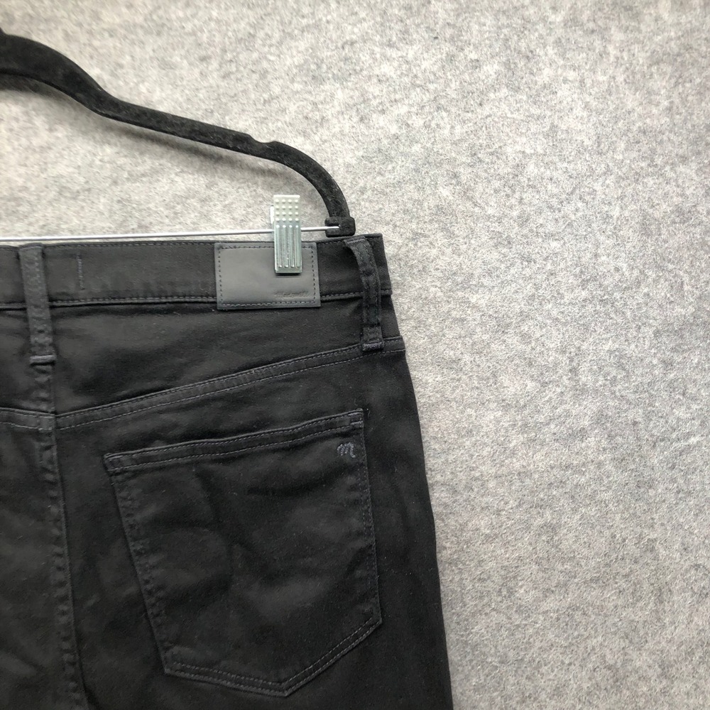 Madewell 10 High-Rise Skinny Jeans Womens 31 Black Denim Stretch Casual Travel - Picture 6 of 11